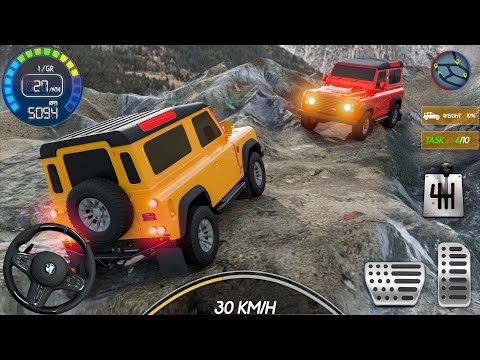 4x4 Offroad Jeep Driving Simulator 3D - Drive SUV 4x4 jeep Offroad Game - Android GamePlay