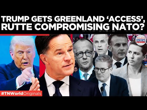 RUTTE CORNERED: Trump Forces Greenland Access Talks, Is NATO Bending?