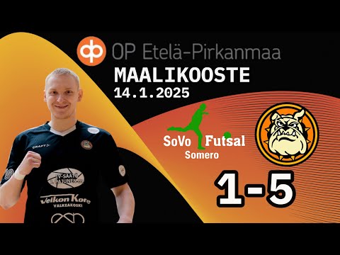 Maalikooste 14.1.2025 SoVo - Futsal Mad Max 1-5