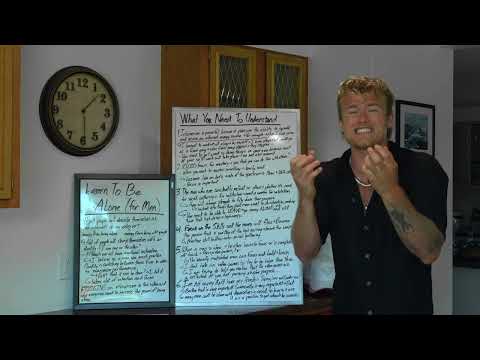 Learn to be alone (for men)