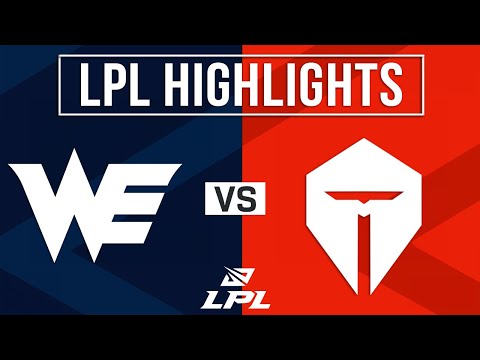 WE vs TES Highlights ALL GAMES | LPL 2025 Split 3 | Team WE vs Top Esports