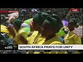 Abathandwa At FNB Stadium. National Prayer By Motsepe Foundation. Umoya Wami Uyavuma