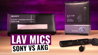 Video thumbnail for AKG C 417 PP vs Sony ECM-44B. Is cheaper better? by Sold out Media