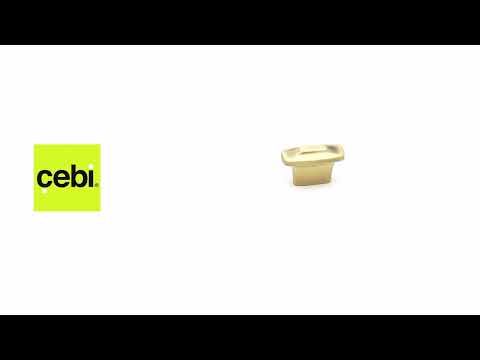 Миниатюра изображения товара Ручка для мебели Cebi A4111 MP30 (016мм, матовая бронза)