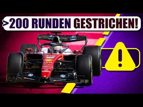 Über 200 Runden gestrichen! Versinken Qualifying & Rennen im Chaos?