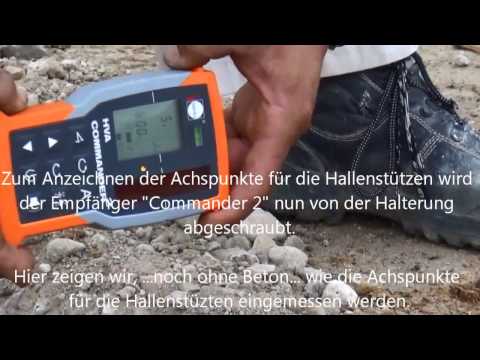 Nedo Baulaser Primus 2 HVA, Nedo Flexilattenset und Nedo Schnurgerüst Anwendung