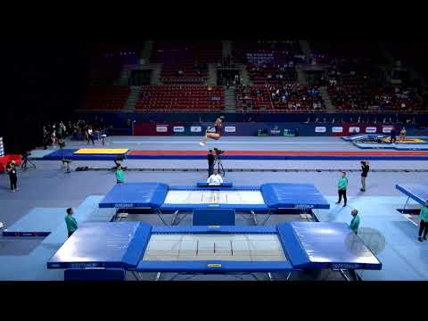 GIAMPIERI Giorgia (ITA) W - 2022 Trampoline Worlds, Sofia (BUL) - Q Trampoline Exercise 1