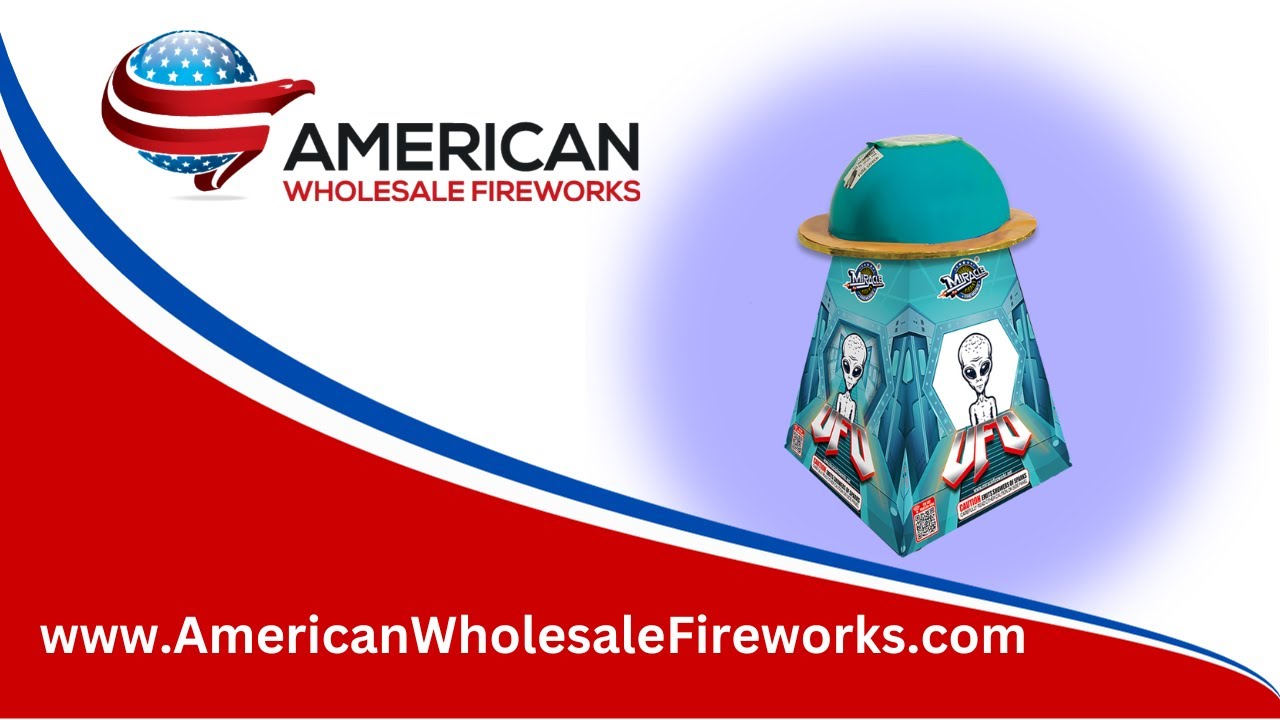 UFO Fountain - M354 - Miracle Fireworks ... Available at American Wholesale Fireworks!