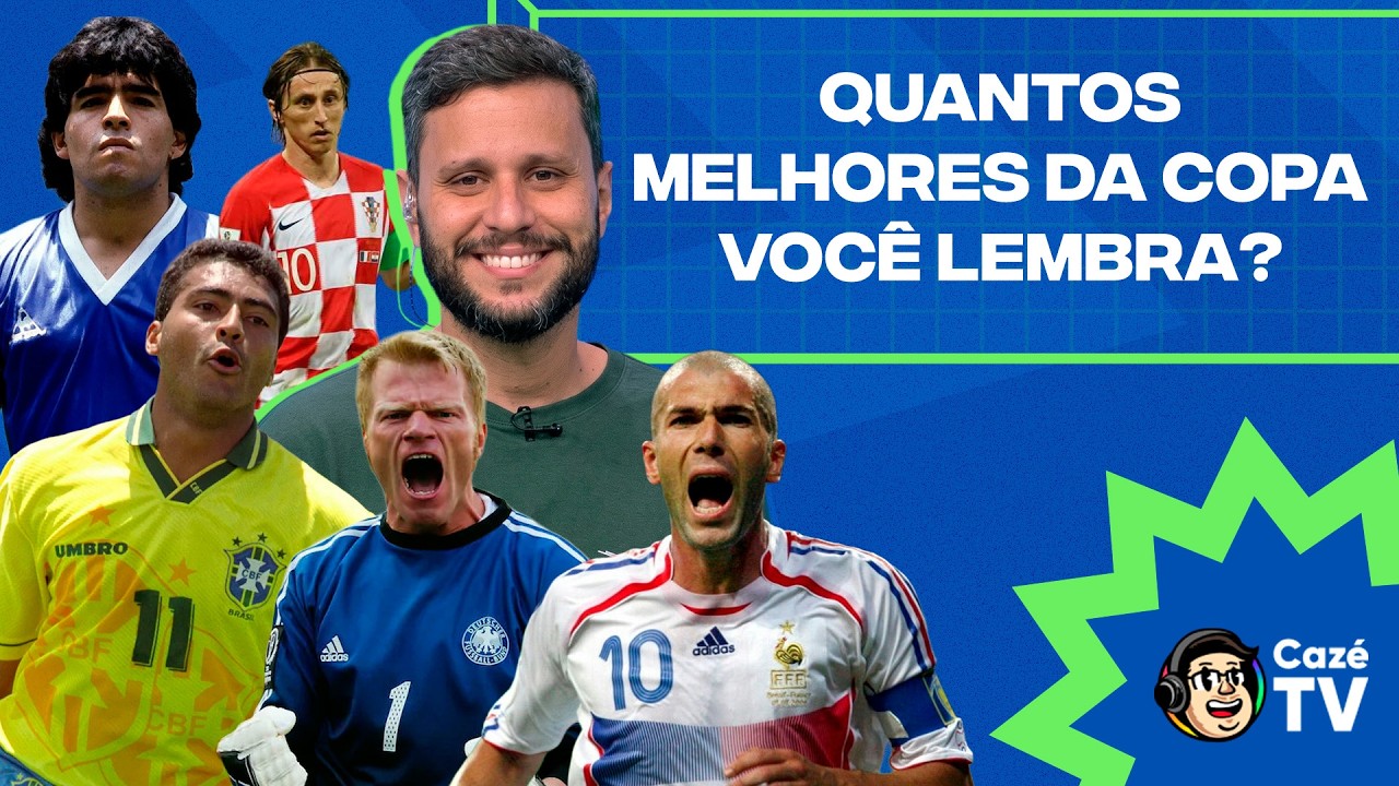 VOCÊ CONSEGUE LEMBRAR O MELHOR DE CADA COPA? | COPEIROS #2