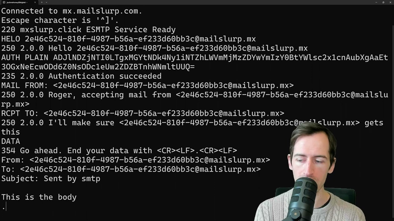 SMTP relay tutorial with Nodemailer and terminal tools thumbnail