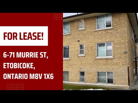 6-71 Murrie St, Etobicoke, Ontario M8V 1X6
