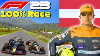 F1 23 - Let's Make Norris World Champion #11: 100% Race Austria