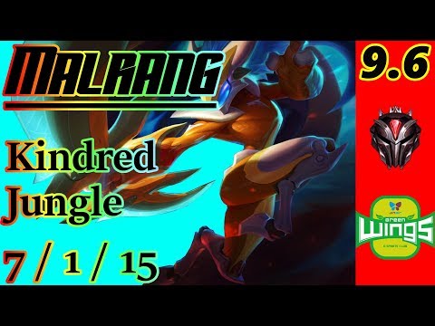 Malrang as Kindred Jungle | S9 Patch 9.6 | Full Gameplay