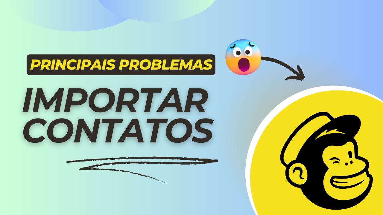 Principais problemas ao importar contatos