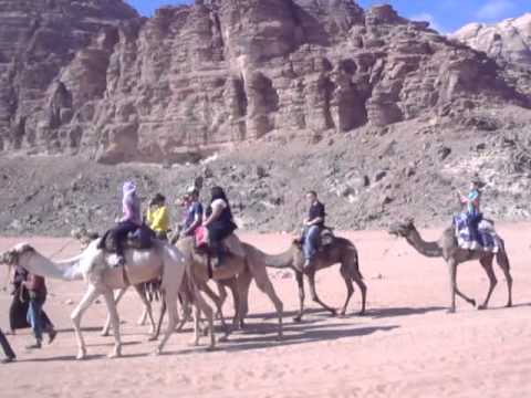 Camel Riding in Wadi Rum Jordan