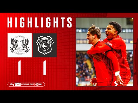 Highlights: Leyton Orient 1-1 Cardiff City
