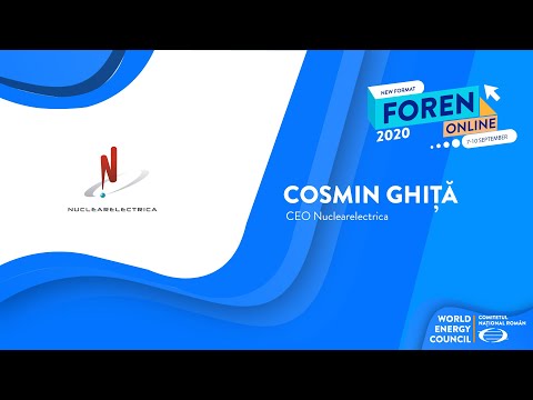 COSMIN GHITA, CEO, Nuclearelectrica at FOREN 2020 Online