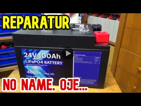 Reparatur lifepo4 Fertig Akku Batterie 24V 100Ah für Solaranlage, PV Balkonkraftwerk