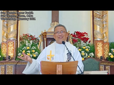 "Unsay makawagtang sa kahadlok?" 01/6/2021 Misa ni Fr. Ciano sa SVFP.