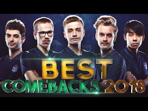 BEST COMEBACKS of 2018 - Dota 2