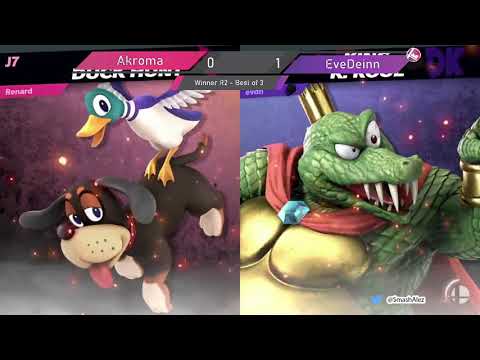 Smash à Lez Bi-Monthly #22 - Akroma (Duck Hunt Duo) Vs. EveDeinn (King K. Rool) - Winner R2