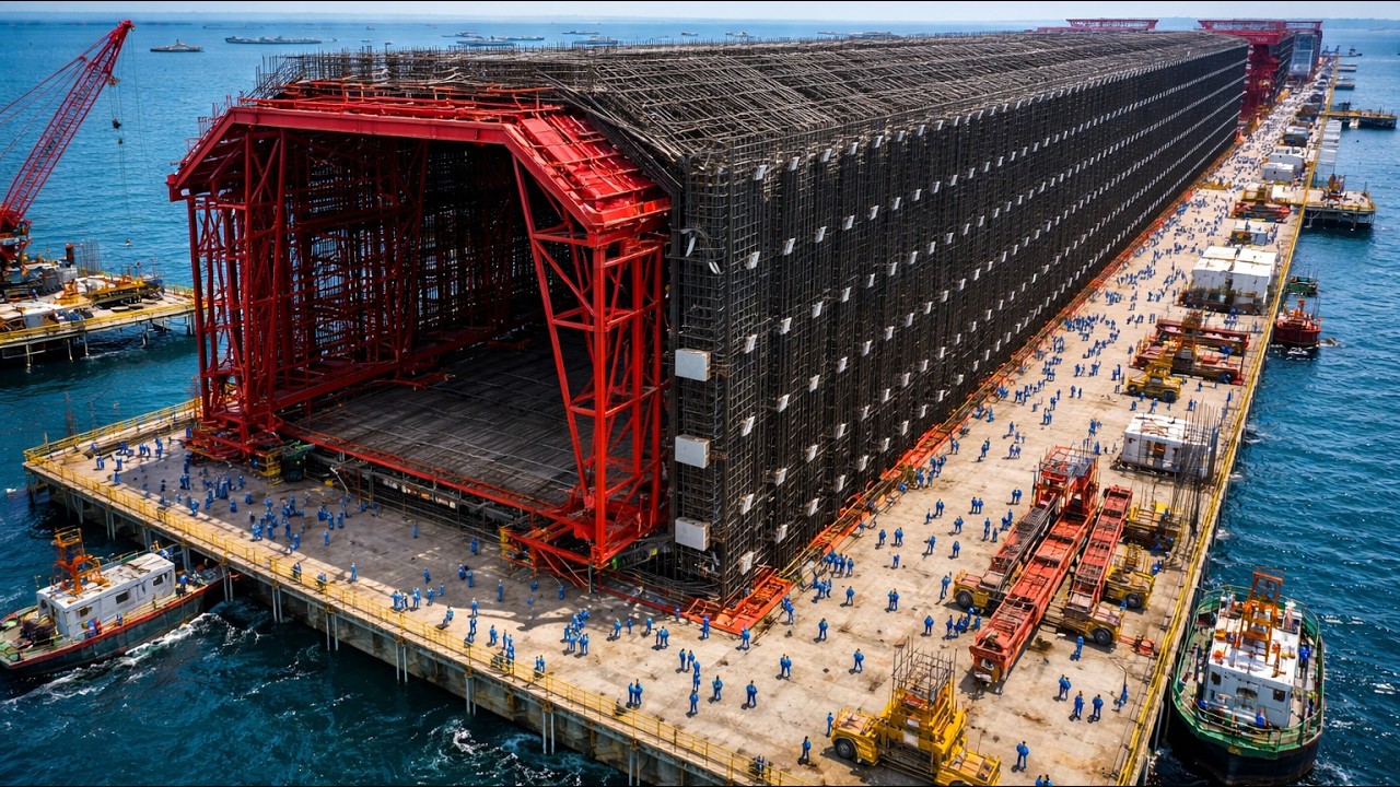 Mega Infrastructure and Industrial Machines Compilation. Manufacturing and Engineering Documentary