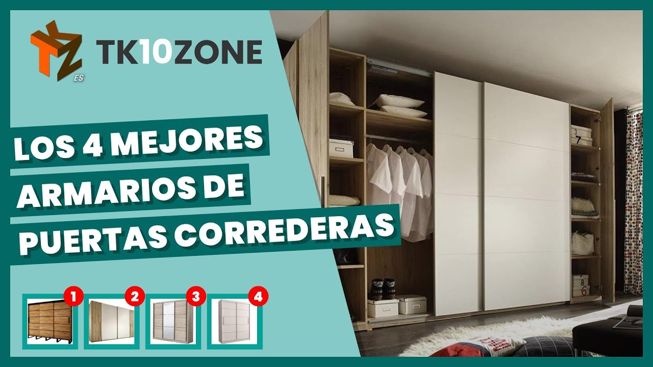 Watch Los 4 mejores armarios de puertas correderas Now Los 4 mejores armarios de puertas correderas