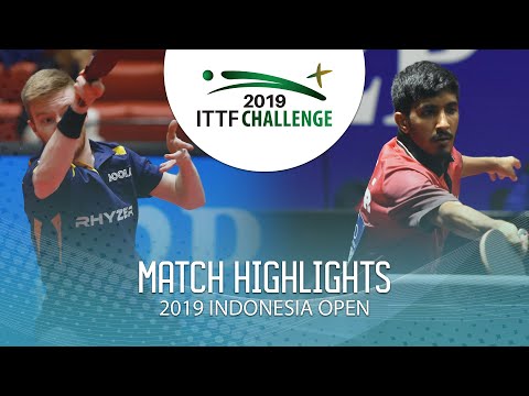 Florent Lambiet vs Salah Albalushi | 2019 ITTF Indonesia Open Highlights (R32)