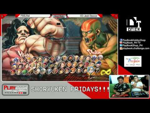 [PlayBookTV Shoryuken Fridays 10.16.15] USF4 Grand Finals PBE.Rei VS KD.Jack Bacoor