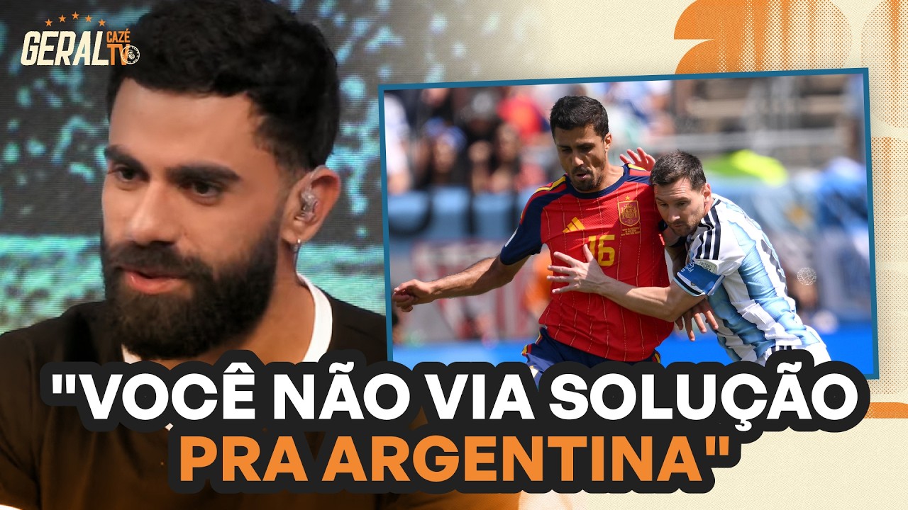 ESPANHA DOMINA A FINAL DA COPA DO MUNDO E NÃO DÁ CHANCES PARA A ARGENTINA | COPAZONA