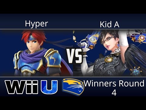 Smash @ Hooch - Hyper (Roy) vs Kid A (Bayonetta) - Smash 4 Winners Round 4