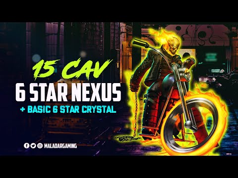 6 Star Nexus & 15 Cavalier & 6 Star Basic Crystal Opening - Marvel Contest of Champions