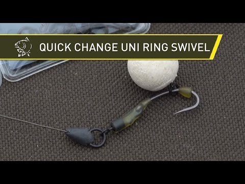 Krętlik Szybko-złączka Nash Quick Change Uni Ring Swivel film wideo 