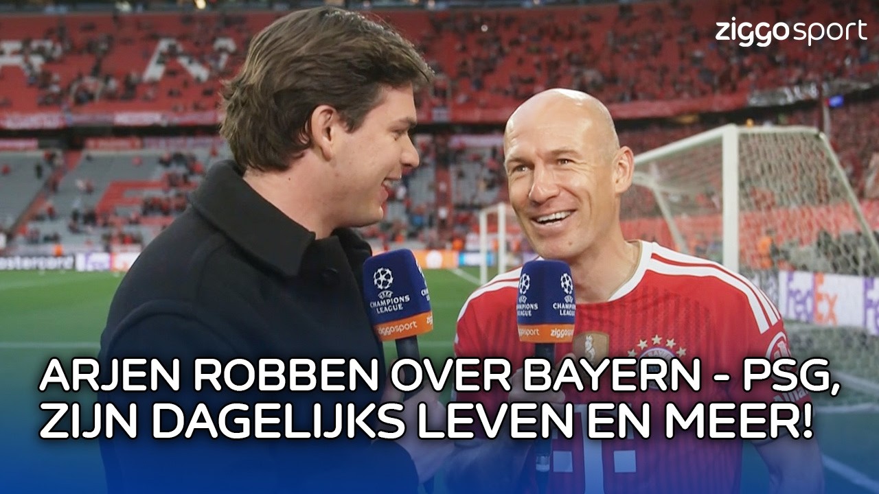 Arjen Robben: "Ik ben ervan overtuigd dat Bayern het gaat halen!" 🔥 | Interview Arjen Robben