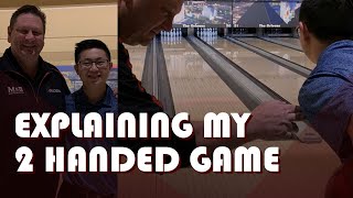 How To Bowl Like A Two-Handed Bowler w/ Coach Mark Baker and Wesley Low | Two-Handed Bowling Tips