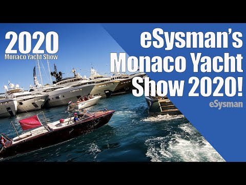The Largest SuperYachts @ eSysman’s 2020 Monaco Yacht Show