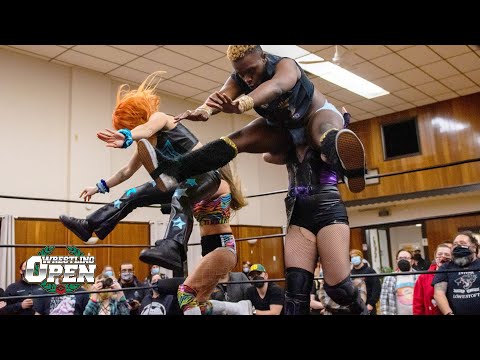 [Free Match] B3CCA v. LMK v. Riley Shepard v. Armani Kayos | WWR+ Showcase (Intergender Wrestling)