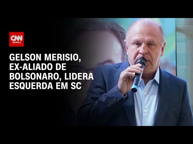Ex-aliado de Jair Bolsonaro lidera esquerda em Santa Catarina | CNN 360°