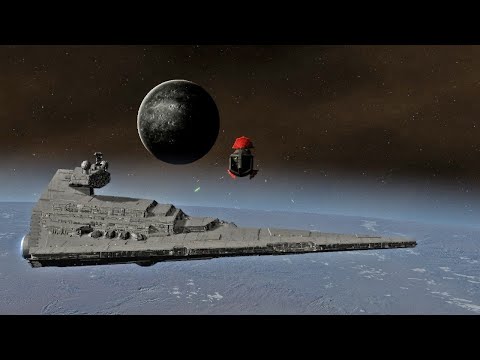 Imperial Star Destroyer vs Chelandion - Star Wars: Empire At War Remake NPC Battle
