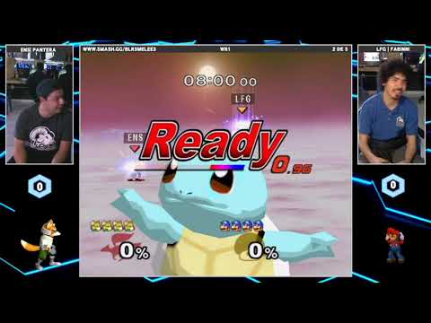BLR3 Melee 3.0 - LFG| Fabinni (Mario) vs ENS| Pantera (Fox) - WR1
