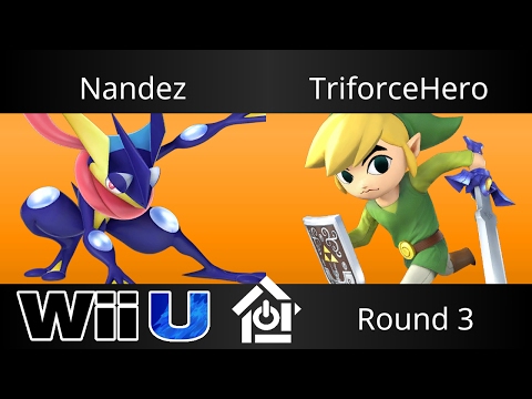 Bearly Monthly 5 - Nandez (Greninja) vs TriforceHero (Toon Link) - Smash 4 Round 3