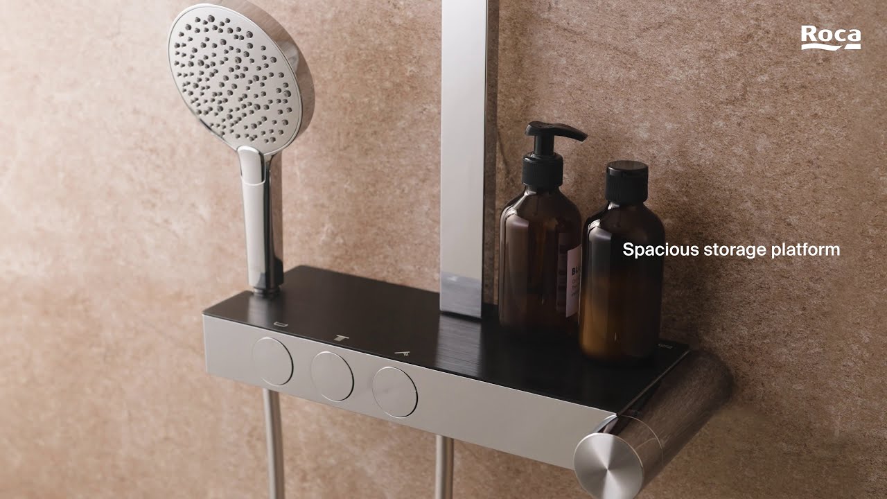 Shower columns Chrome Flow-T A5A9A10C0N Roca