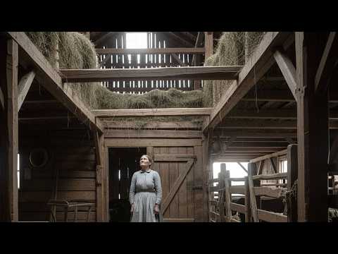 Die Art, wie sie ihren Stall über der Hütte baute – bis ihr Feuerholz im Schneesturm trocken blieb