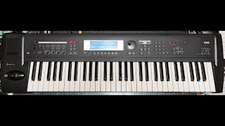 Video thumbnail for KORG TR61 Demo COMBI A by もりや @ no talking synth demos.