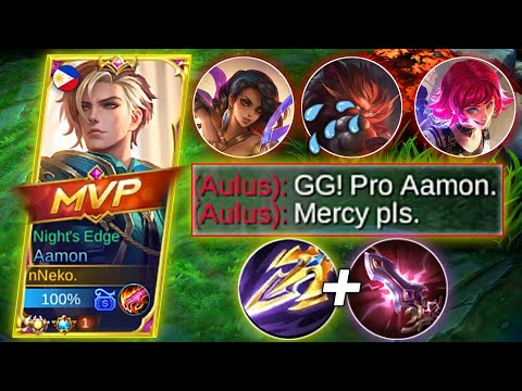 HYPER CARRY AAMON DESTROYING THE META IN THIS OP BUILD - AAMON BEST BUILD 2022