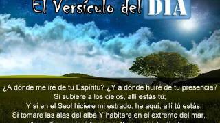Miniatura del video: El versiculo del dia .com - Salmos 139 v7-10