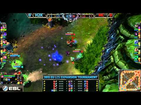 H2K Gaming vs Meloncats   Game 1   EU Expansion Tournament 2015 VOD