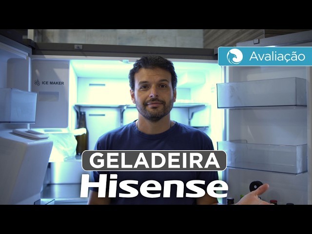 Imagem do vídeo da avaliação Hisense French Door RF-79W