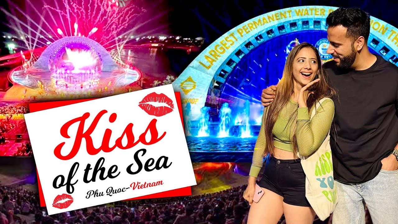 Join travelers on a visit to mesmerizing Kiss of the Sea show.