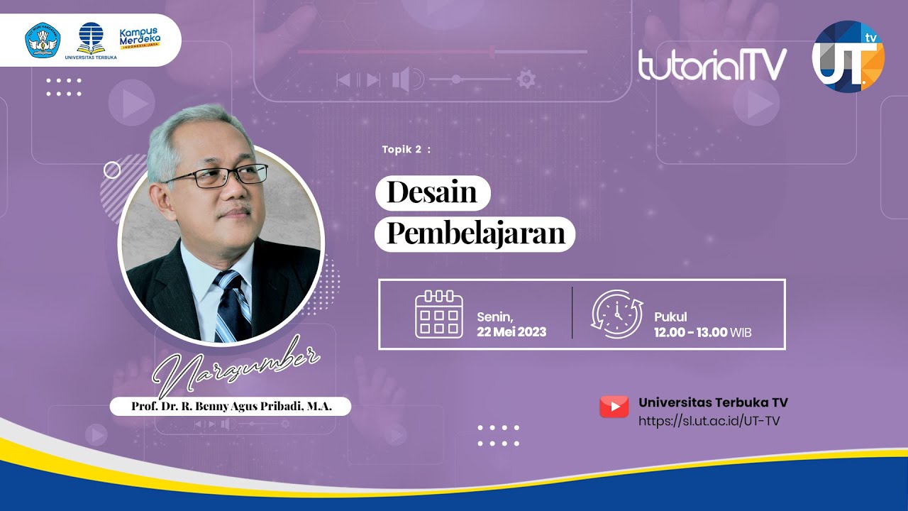 Model Sistem Desain Pembelajaran - Prof. Dr. R. Benny Agus Pribadi, M.A.